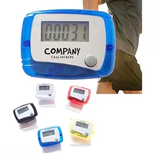 Pedometer Step Counter Clip On Sports Jogging Running