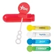 Tube Bubbles w/Topper | https://www.bestnamebadges.com
