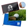 Full Color Waffle Golf Towel | https://www.bestnamebadges.com