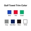 Full Color Waffle Golf Towel | https://www.bestnamebadges.com