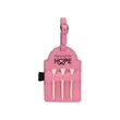 Leather Golf Bag Tag with 3 Tees Set | https://www.bestnamebadges.com