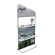 3' x 71" EuroFit Evolution Two-Shelf Incline Wall | https://www.bestnamebadges.com