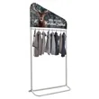 3' x 71" EuroFit Evolution Apparel Incline Wall | https://www.bestnamebadges.com