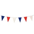 105' Red, White & Blue Pennant String | https://www.bestnamebadges.com