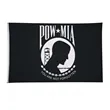 5' x 8' POW/MIA Flag Double-Sided | https://www.bestnamebadges.com