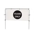 10'W x 5'H In-Ground Banner Hardware - Single Banner | https://www.bestnamebadges.com