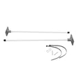 36" Vertical Wall-Mount Bracket System | https://www.bestnamebadges.com