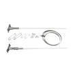 30" Premium Bracket System w/Spring Arm (Single) | https://www.bestnamebadges.com