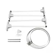 36" Versatile Bracket System (Double) | https://www.bestnamebadges.com
