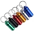 Aluminum Pill Case Keychain | https://www.bestnamebadges.com