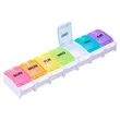 Pop-up Design Travel 7 Day Pill Box | https://www.bestnamebadges.com