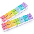 Pop-up Design Travel 7 Day Pill Box | https://www.bestnamebadges.com