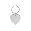 Heart Shape Stainless Steel Keychain With Photo | https://www.bestnamebadges.com
