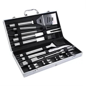 BBQ Master 18 pc Grill Kit | https://www.bestnamebadges.com