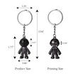 Metal 3D Astronaut Key Chain Pendant | https://www.bestnamebadges.com