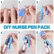 Nurse Pen Set with Plastic Material | https://www.bestnamebadges.com