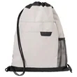 RejuVe® ROVE Recycled Heather Executive Drawstring Bag | https://www.bestnamebadges.com