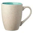 Two Tone Speckled Coffee Mugs | https://www.bestnamebadges.com