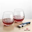 Swiss Force® Opener & Templeton Stemless Wine | https://www.bestnamebadges.com