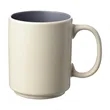 Two Tone Matte Coffee Mugs | https://www.bestnamebadges.com