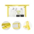Clear Travel Security Toiletry Pouch | https://www.bestnamebadges.com