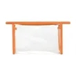 Clear Travel Security Toiletry Pouch | https://www.bestnamebadges.com