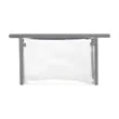 Clear Travel Security Toiletry Pouch | https://www.bestnamebadges.com