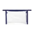Clear Travel Security Toiletry Pouch | https://www.bestnamebadges.com