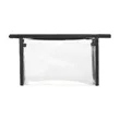 Clear Travel Security Toiletry Pouch | https://www.bestnamebadges.com