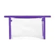 Clear Travel Security Toiletry Pouch | https://www.bestnamebadges.com