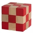 Elastic Cube Puzzle in Wood | https://www.bestnamebadges.com