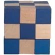 Elastic Cube Puzzle in Wood | https://www.bestnamebadges.com