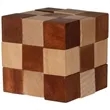 Elastic Cube Puzzle in Wood | https://www.bestnamebadges.com