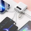 5000mAh Mini Power Bank With Detachable Cables | https://www.bestnamebadges.com