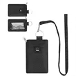 RFID Blocking Small Wallet W/ ID Window Lanyard  Pouch | https://www.bestnamebadges.com