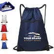 Drawstring Backpack Oxford cloth Water Resistant String Bag | https://www.bestnamebadges.com
