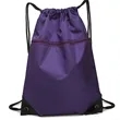 Drawstring Backpack Oxford cloth Water Resistant String Bag | https://www.bestnamebadges.com