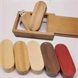16GB Custom Logo Personalized Text Wood USB Flash Drives | https://www.bestnamebadges.com