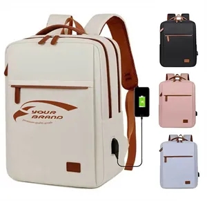 Extra Large Travel Business Laptop USB Backpack For Women