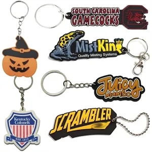 1.5" Custom 3D PVC Keychain