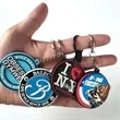 1.5" Custom 3D PVC Keychain | https://www.bestnamebadges.com