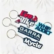 1.5" Custom 3D PVC Keychain | https://www.bestnamebadges.com