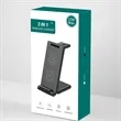 3 in 1 Folding Wireless Charger Multi-function Phone Holder | https://www.bestnamebadges.com