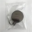 TransClear Black Retractable Clip Badge Holder | https://www.bestnamebadges.com