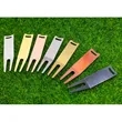 Portable Metal Golf Divot Repair Tool Fork Green Accessories | https://www.bestnamebadges.com