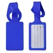 Rectangular Silicone Luggage Tag | https://www.bestnamebadges.com