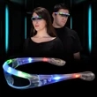 Spaceman light up futuristic sunglasses | https://www.bestnamebadges.com