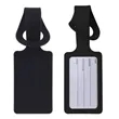 Rectangular Silicone Luggage Tag | https://www.bestnamebadges.com