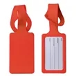 Rectangular Silicone Luggage Tag | https://www.bestnamebadges.com