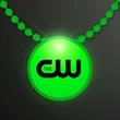 LED Circle Badge with Beads | https://www.bestnamebadges.com